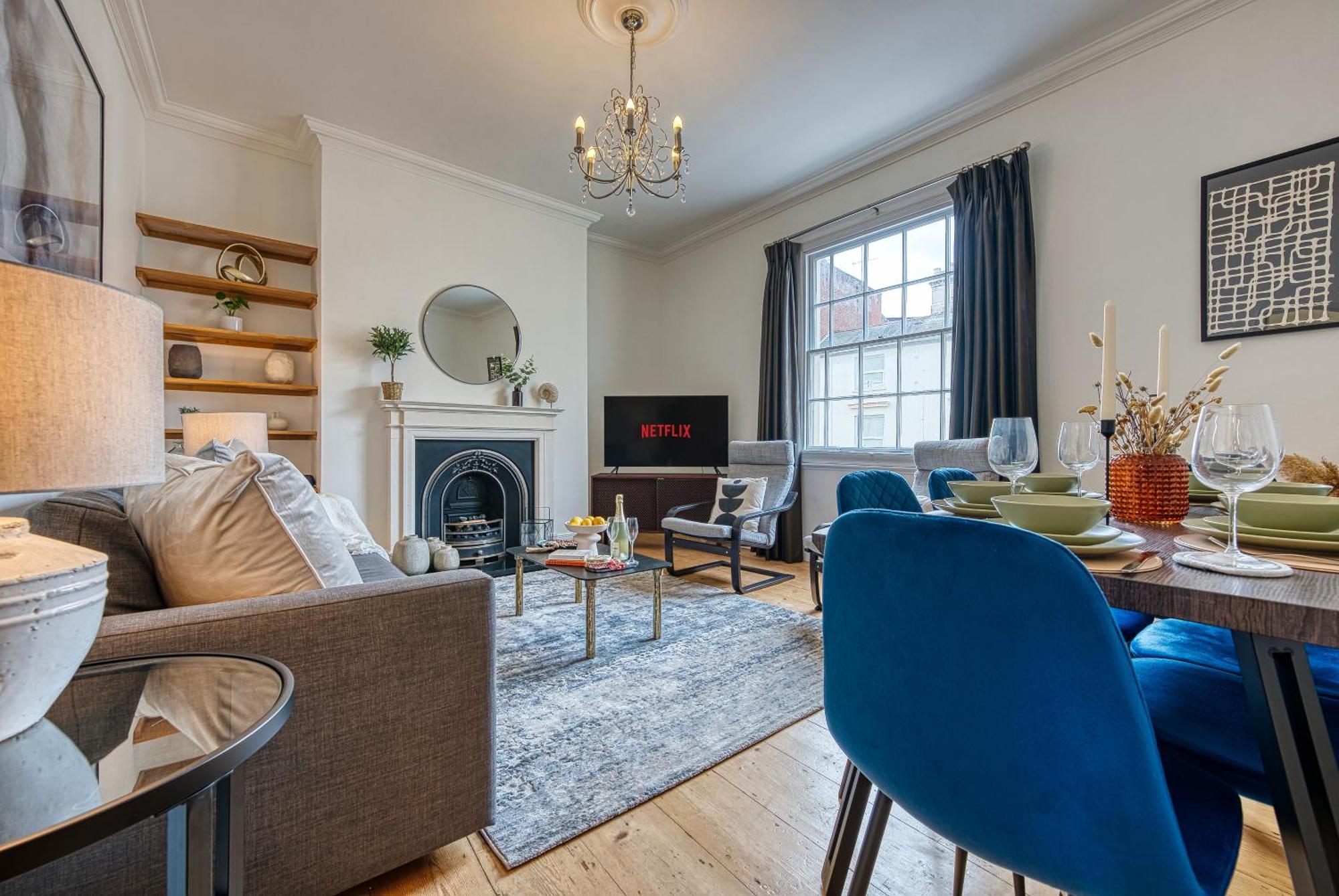 2 Bed Stunning Chic Modern Spacious Apt, Ocean Village, Southampton - Plenty Of Parking - By Blue Puffin Stays Buitenkant foto